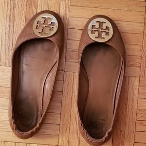 Tory Burch Minnie beige flats